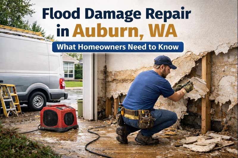 drywall paint foundation repair in auburn Washington